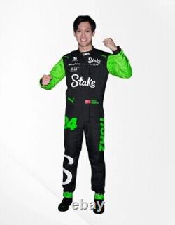 2024 F1 Go Kart Racing Suit CIK/FIA Level 2 F1 Team Race Suit In All Sizes