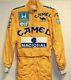 Ayrton Senna 1987 Camel Embroidered Patches Go Kart Race Suit, In All Sizes