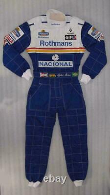 Ayrton Senna 1994 Replica racing suit rothman customize FIA Level 2 Suit