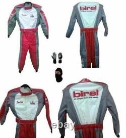 Birel Embroidered Go Kart Race Suit Cik/fia Level 2 Approved With Free Gifts