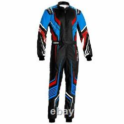 Black Go Kart Race Suite CIK FIA Level 2 Approved With Free Gifts