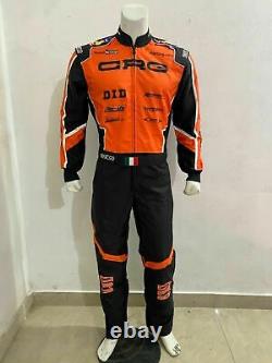 F1 CRG Go Kart Orange & Black Racing/Driving Suit Available In All Sizes