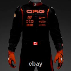 F1 Go Kart Racing Suit Cik/fia Level 2 Approved Suit With Free Shipping + Gifts