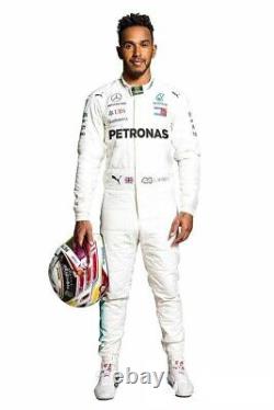 F1 Lewis Hamilton Kart Suit Petronas Race Suit Mercedes Racing Suit In All Sizes