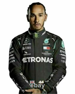 F1 Mercedes 2022 Go kart Race Suit CIK/FIA Level 2 Lewis Hamilton Racing Outfit