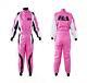 F1 Pink Go Kart Racing Suit Cik/fia Level 2 Suit & Gifts & All Sizes