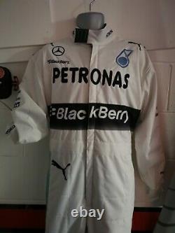 F1 Replica Race Suit- Team Mercedes Petronas Racing Karting Suit