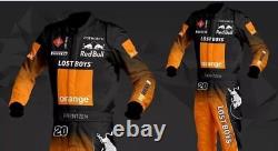 F1 Team Racing Suit CIK/FIA Level 2 F1 Go Kart Race Suit In Sizes