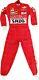 Gilles Villeneuve Smeg Red Printed Go Kart Race Suits, In All Sizes