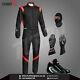 Go Kart Embodied Race Suit Double Layer With Shoes & Gloves