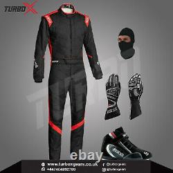 Go Kart Embodied Race Suit Double Layer With Shoes & Gloves