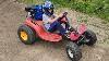Go Kart From Lawn Tractor