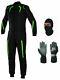 Go Kart Race Suit Black Cik Fia Level 2 Approved All Sizes With Free Gifts