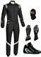 Go Kart Race Suit Cik Fia Level 2 Approved Shoes With Free Gift Gloves