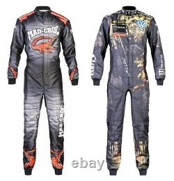 Go Kart Race Suit Cik Fia Level 2 Approved Karting Suit + Free Gifts