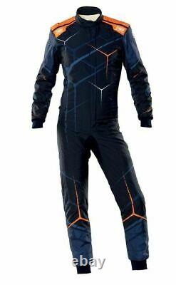 Go Kart Race Suit Cik/fia Level 2 Omp Biker Suit With Free Gifts And Shipping
