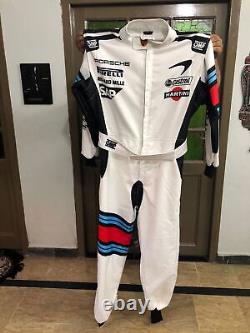 Go Kart Race Suit MARTINI Driver 2020 CIK/FIA Level with free Gift