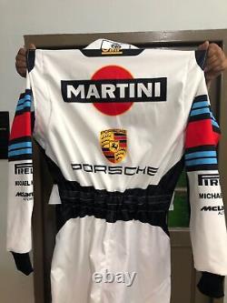Go Kart Race Suit MARTINI Driver 2020 CIK/FIA Level with free Gift