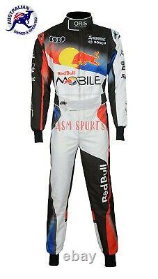 Go Kart Race Suit New Design Sublimated Red Bull Version