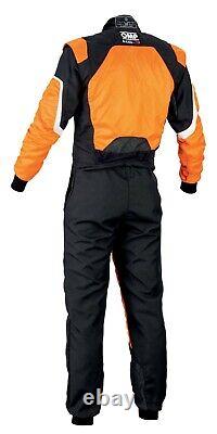 Go Kart Race Suit Orange And Black F1 Cik/fia Racing Suit With Free Shipping