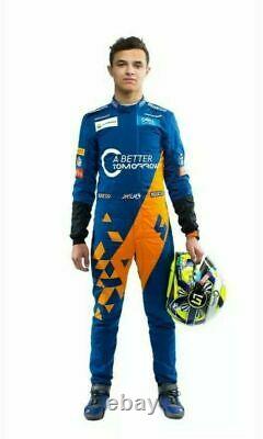 Go Kart Race Suite Maclaren CIK FIA Level 2 Approved Suit With Free Gifts