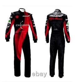 Go Kart Racing Suit CIK FIA Level 2 Approved Suit With Digital Sublimation