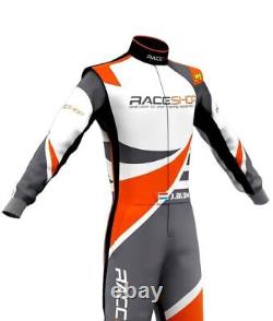 Go Kart Racing Suit CIK/FIA Level 2 Customize F1 Race Suit In All Sizes