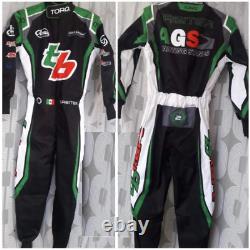 Go Kart Racing Suit CIK/FIA Level 2 Customize F1 Race Suit with Matching Gloves