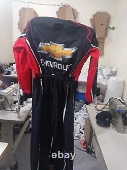 Go Kart Racing Suit CIK/FIA Level 2 Customize chevolet WEAR/OUTFIT In All Sizes