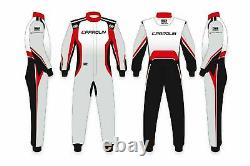 Go Kart Racing Suit Cik Fia Level 2 Parolin Sublimation Printed Suit