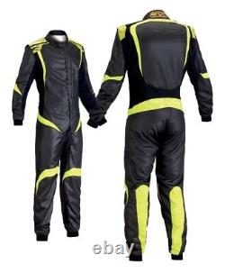 Go Kart Racing Suit Cik Fia Level2 Approved Wear With Free Gloves & Balaclava