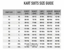 Go Kart Racing Suit Digital Printed Level 2 Karting Suit CE FIA Approved SIZE 52