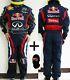 Go Kart Racing Suit Red Bull Blue Cik/fia Level 2 Approved Customized With Gifts