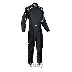 Go Kart-racing-suit-grey Black Cik/ Fia Level 2 -approved, Free Gifts Included