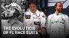 How F1 Race Suits Have Changed Over Seven Decades