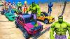 Hulk Cars Challenge On Rampa With Spiderman Venom Sonic Gta 5 Mods Ep 479