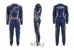 KOSMIC GO KART RACING SUIT CIK/FIA Level 2 APPROVED KART SUIT WITH FREE GIFTS