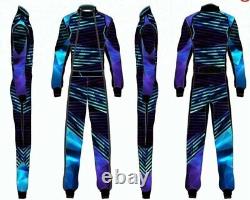 Kart Racing Suit/Go Karting Suit Sublimated Level2 CIK/FIA Approved suit + Gift