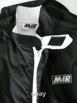 MIR Raceline Kart Racing Suit Black Size 64 Made in Italy CIK-FIA Level 2