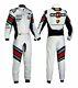 Martini Go Kart Racing Suit Level 2 Approved Sublimation Biker Suit Free Gifts