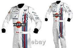 Martini Go Kart Race Suit Cik/fia Level 2 Approved With Free Gifts Included