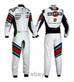 Martini Go Kart Racing Suit Cik Fia Level II Sublimation Printing