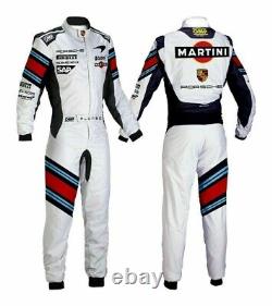 Martini Go Kart Racing Suit For Men Cik Fia Level II Sublimation Printing Suit