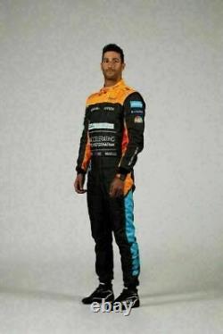 McLaren Daniel Ricciardo 2022 Suit Go Kart/Karting Race/Racing Suit