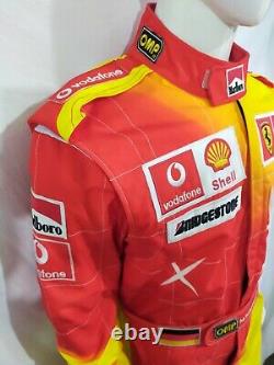 Monaco grand Prix racing suit digital sublimated & embroidered patches