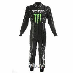 Monster Go Kart Race Suit Cik/fia Level 2 Approved With Free Gifts Included