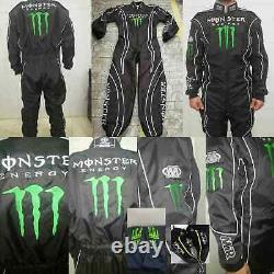 Monster Go Kart Race Suit Cik/fia Level 2 Approved With Shoes & Gloves