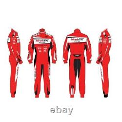 New Men Handmade FI 2023 Birel Art Go Kart Racing Suit CIK/FIA Level 2 Approved