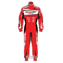 New Men Handmade FI 2023 Birel Art Go Kart Racing Suit CIK/FIA Level 2 Approved