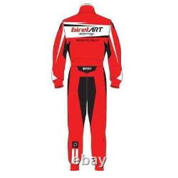 New Men Handmade FI 2023 Birel Art Go Kart Racing Suit CIK/FIA Level 2 Approved